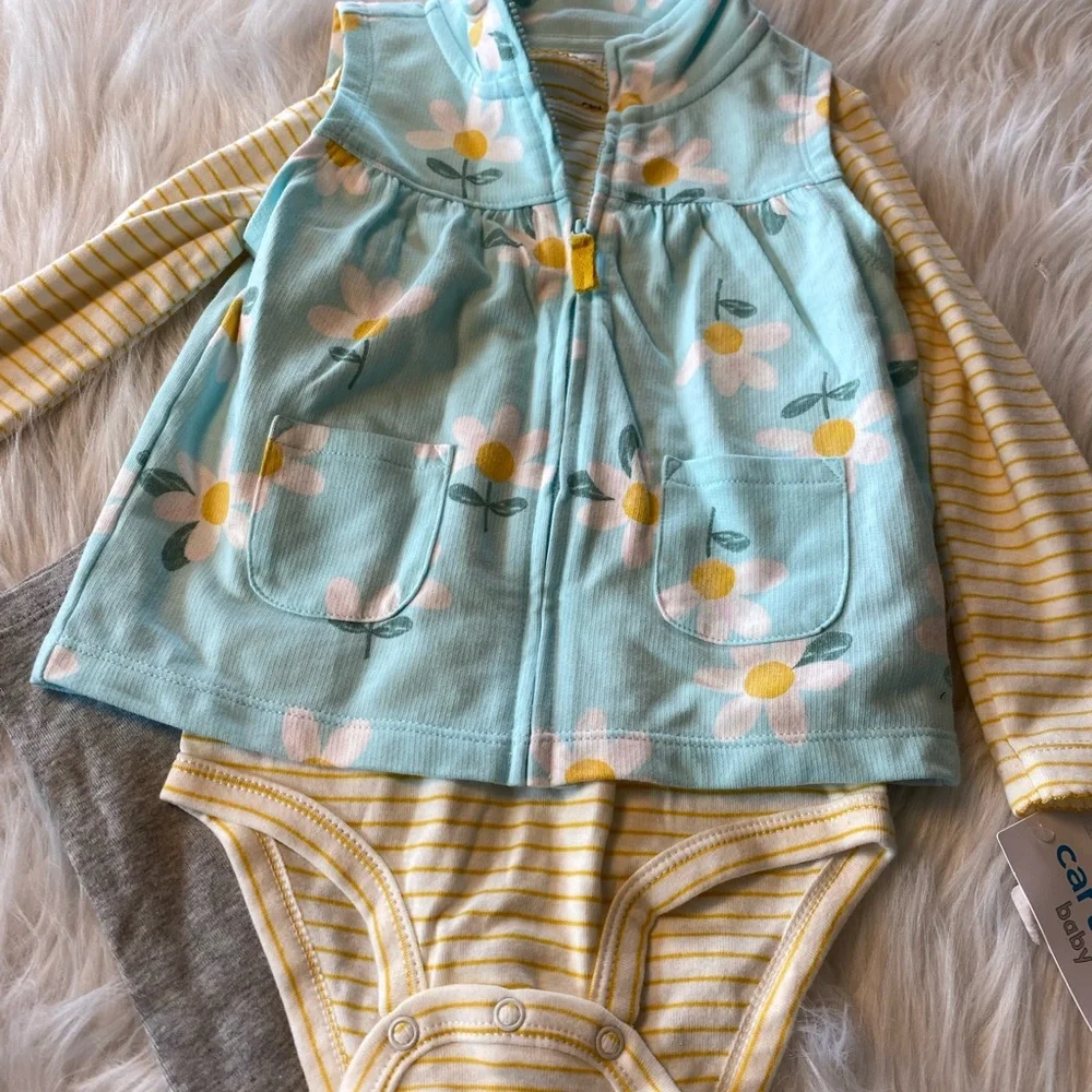 Carters pieces yellow